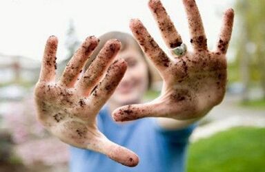 prljave ruke kao uzrok najezde parazita