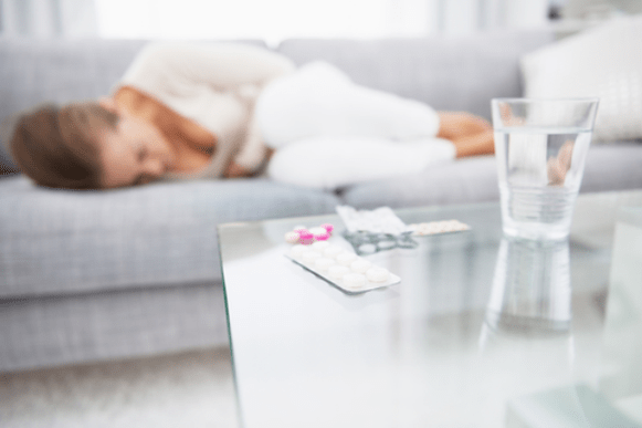 bolovi u trbuhu zbog prisutnosti parazita u tijelu